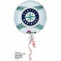 Goldengifts 18 in. Seattle Mariners Foil Flat Balloon GO3587146